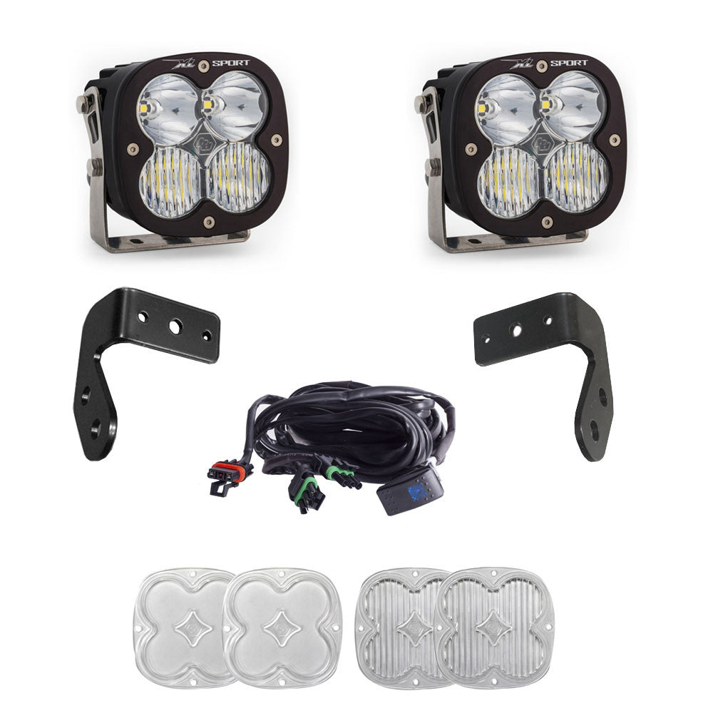 Baja Designs RZR Pro R XL Sport A-Pillar Light Kit Dunes 2 Dezert SXS
