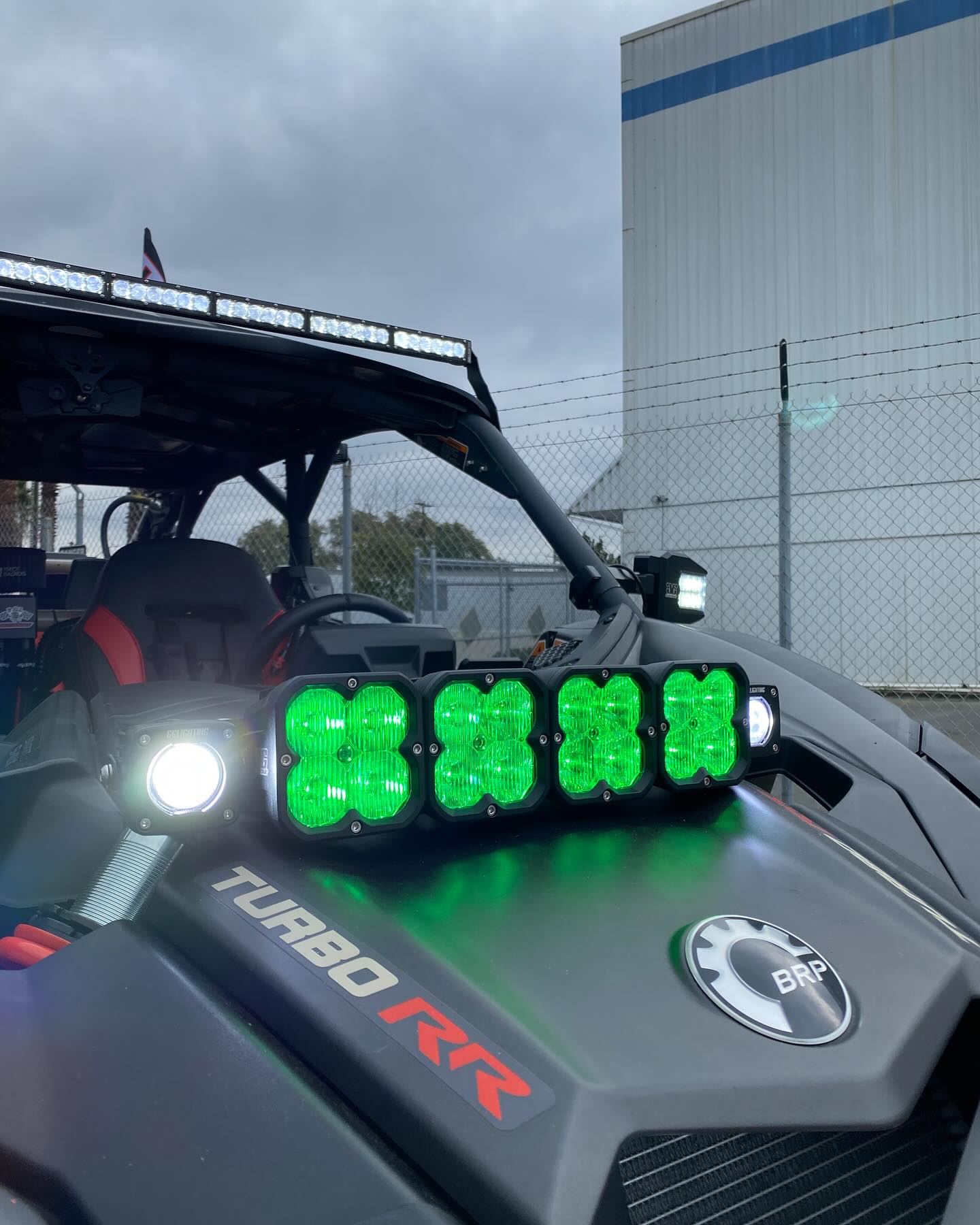 Can-Am X3 Universal Shock Tower Bracket for LED Pods or LED Light Bar Made In USA