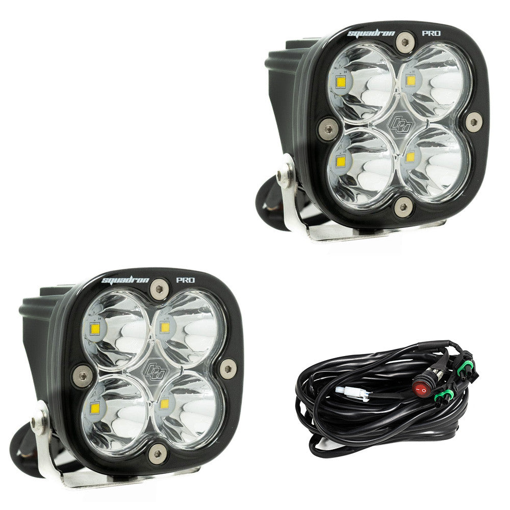 Baja Designs Squadron Pro LED Auxiliary Light Pod Pair | Universal