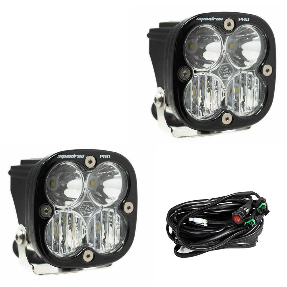 Baja Designs Squadron Pro LED Auxiliary Light Pod Pair | Universal