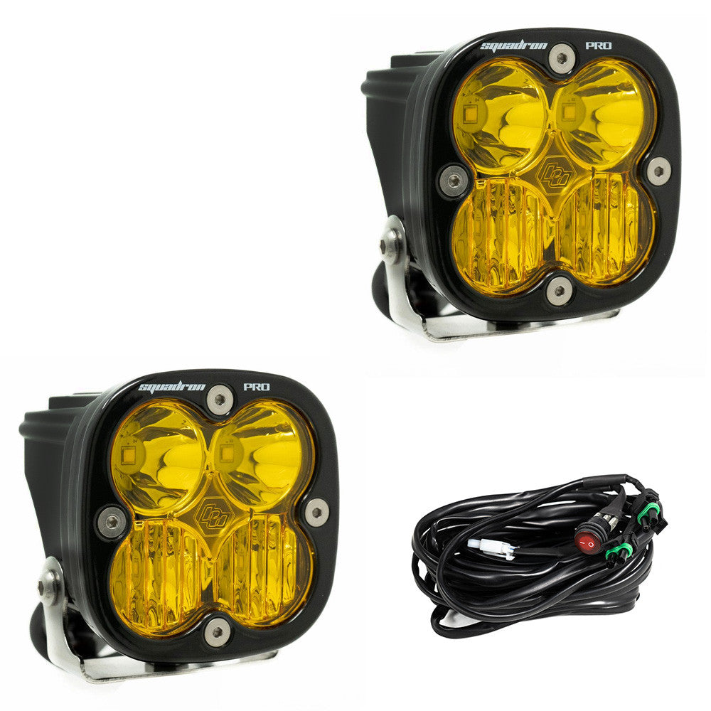 Baja Designs Squadron Pro LED Auxiliary Light Pod Pair | Universal