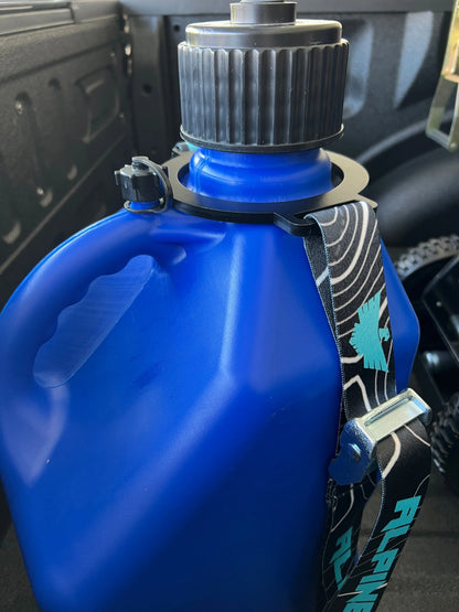 Ring Fuel Jug Strap- Teal Topo Alpine Offroad