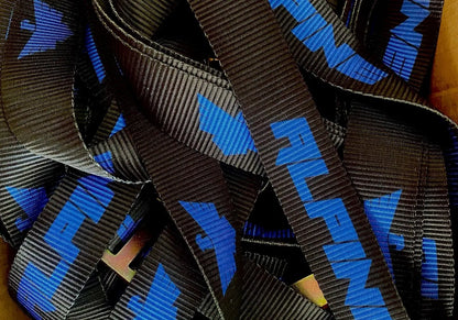 2" Blue and Black Y Strap Alpine Offroad