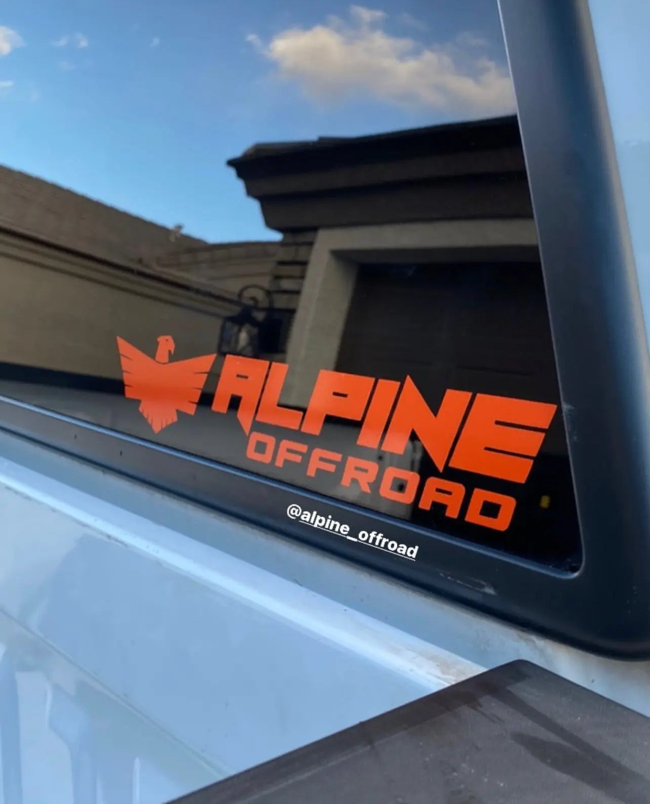 Alpine 11.5” Decal Alpine Offroad