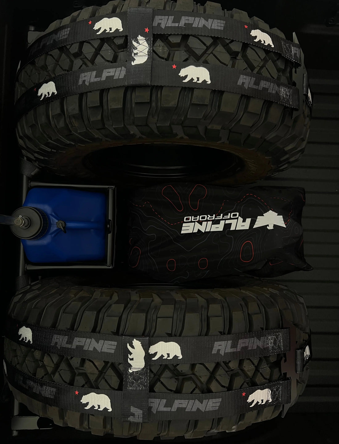 Double Eagle Straps- *Limited Edition* Golden State (single strap) Alpine Offroad