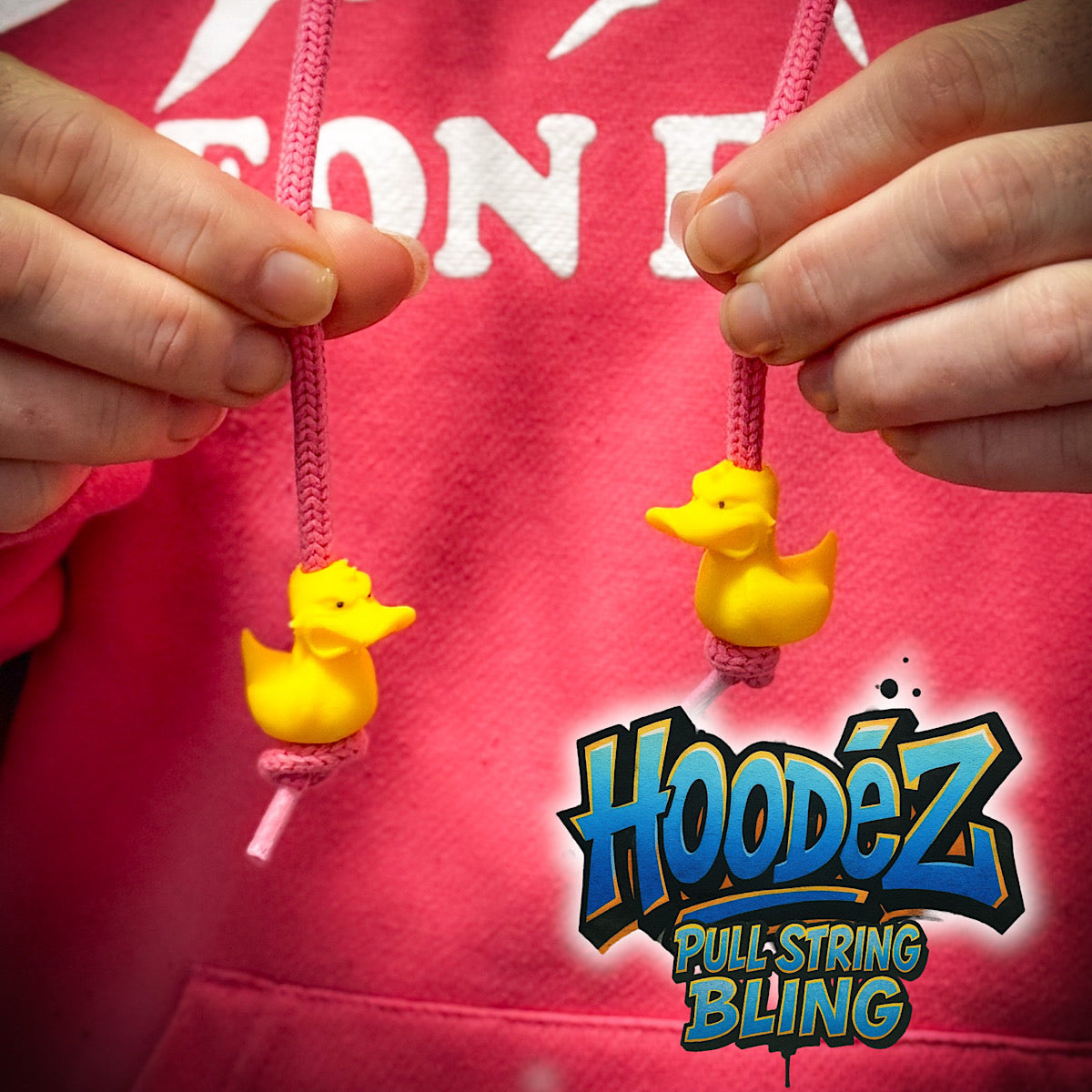 HOODēZ Pull String Bling - Angry Duck