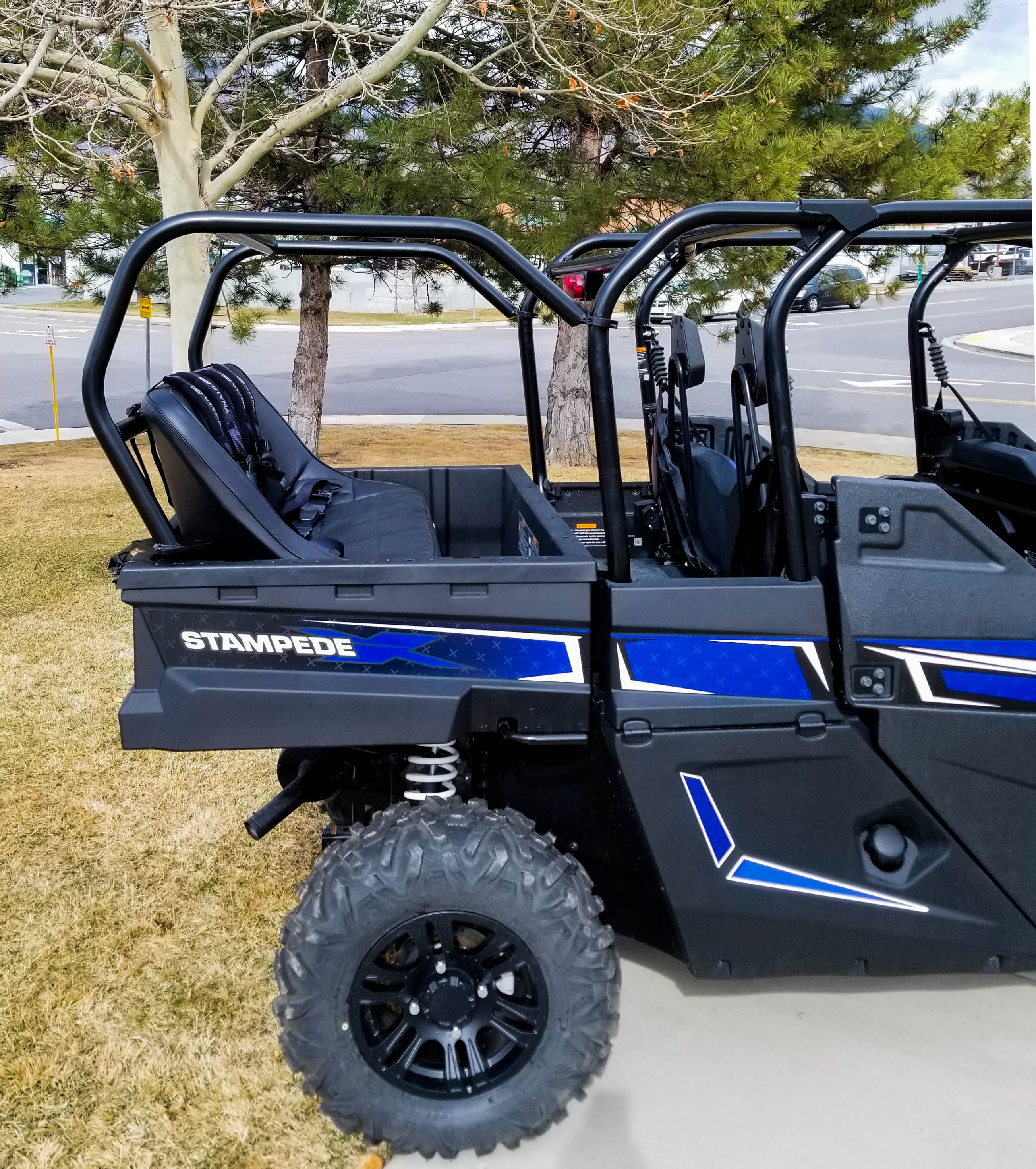 Textron Stampede 4 Back Seat and Roll Cage Kit (2018-2021)