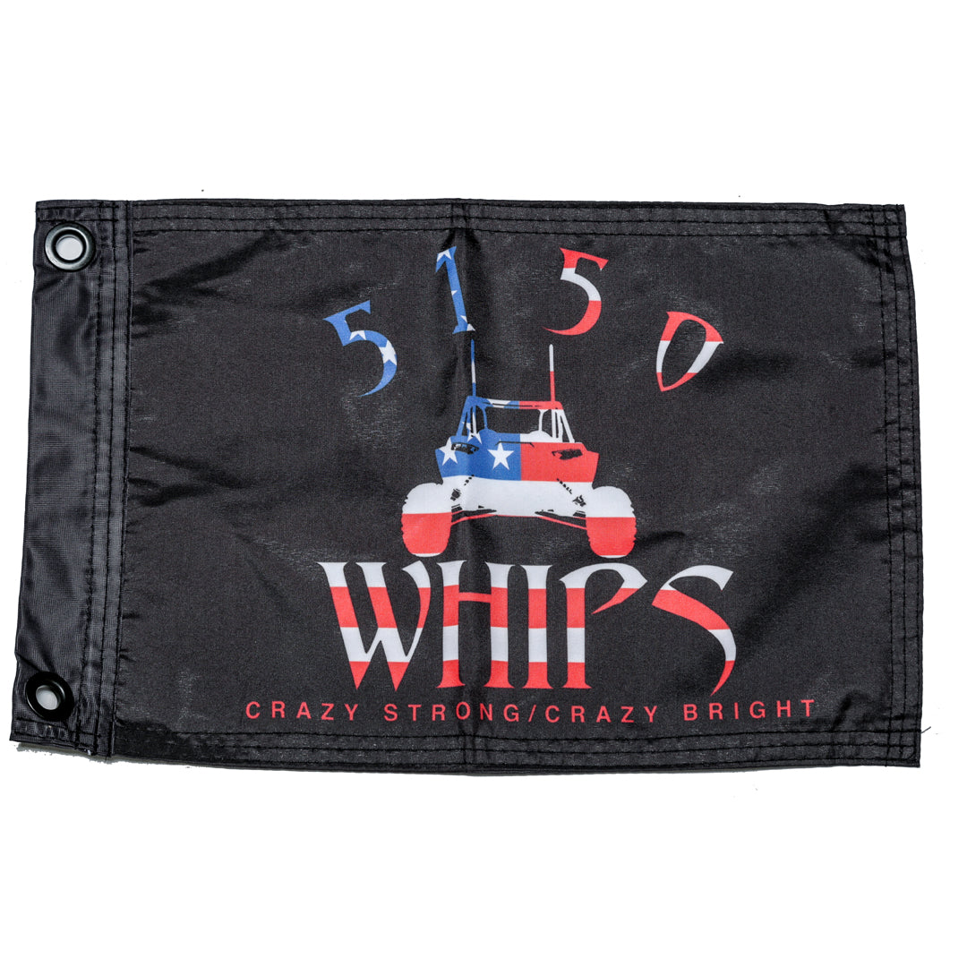 5150 Flag with American Logo 5150 Whips