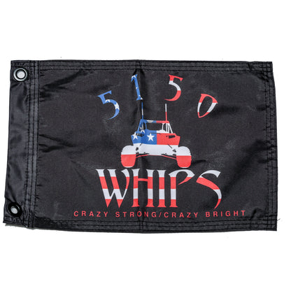 5150 Flag with American Logo 5150 Whips