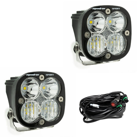 Baja Designs Squadron Sport LED Auxiliary Light Pod Pair | Universal