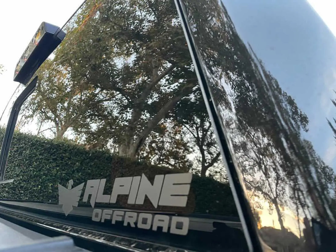 Alpine 11.5” Decal Alpine Offroad