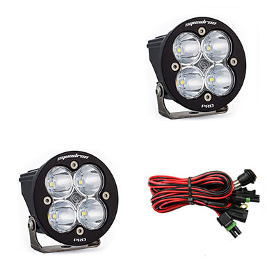 Baja Designs Squadron-R Pro LED Auxiliary Light Pod Pair | Universal