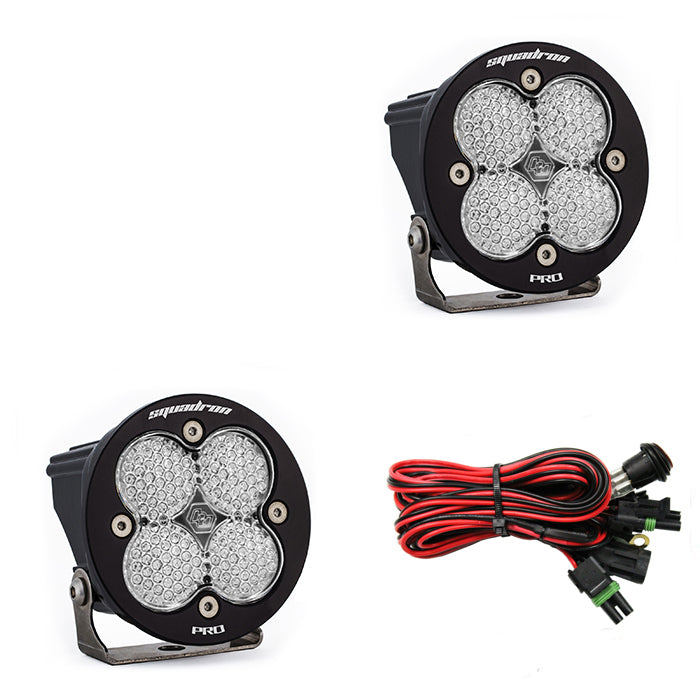 Baja Designs Squadron-R Pro LED Auxiliary Light Pod Pair | Universal