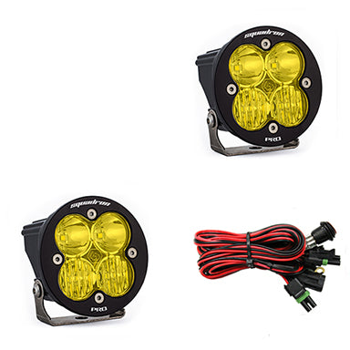 Baja Designs Squadron-R Pro LED Auxiliary Light Pod Pair | Universal