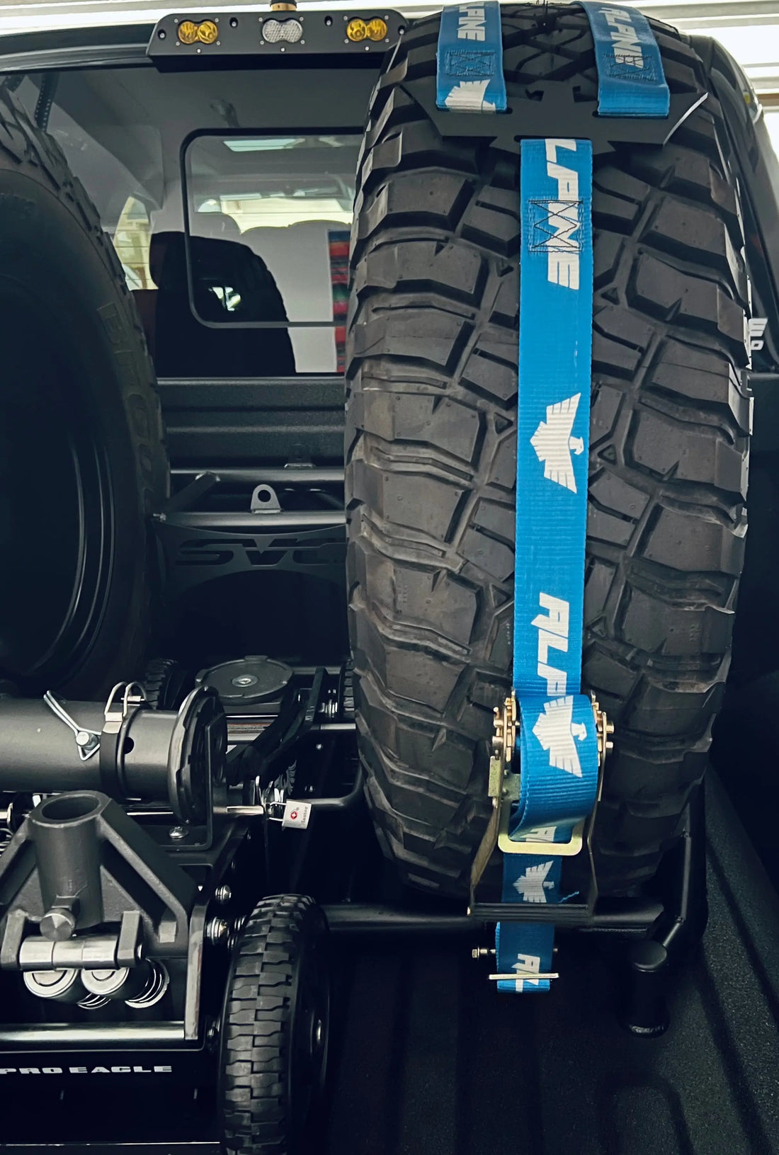 Alpine Double Eagle Straps- Blue (single strap) Alpine Offroad