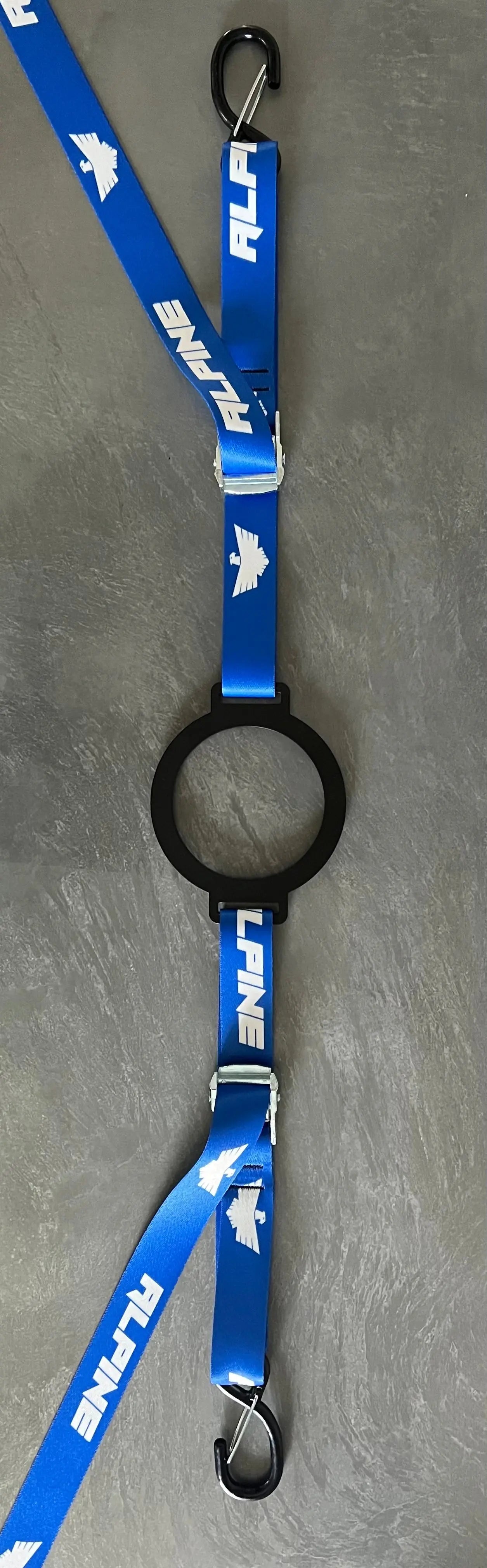 Ring Fuel Jug Strap- Blue Alpine Offroad