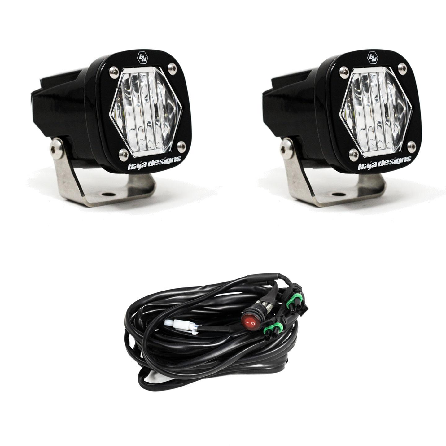 Baja Designs S1 LED Pod Pair – Compact Off-Road Lights