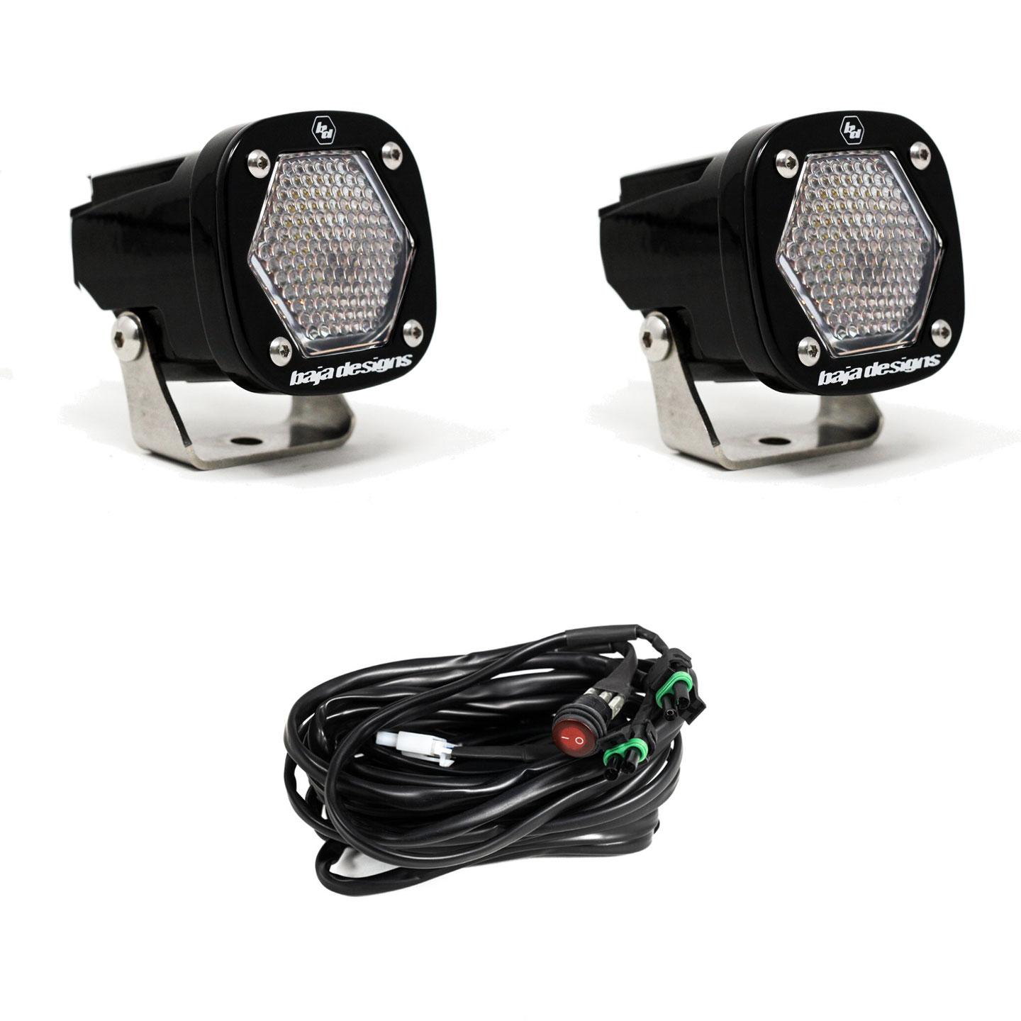 Baja Designs S1 LED Pod Pair – Compact Off-Road Lights