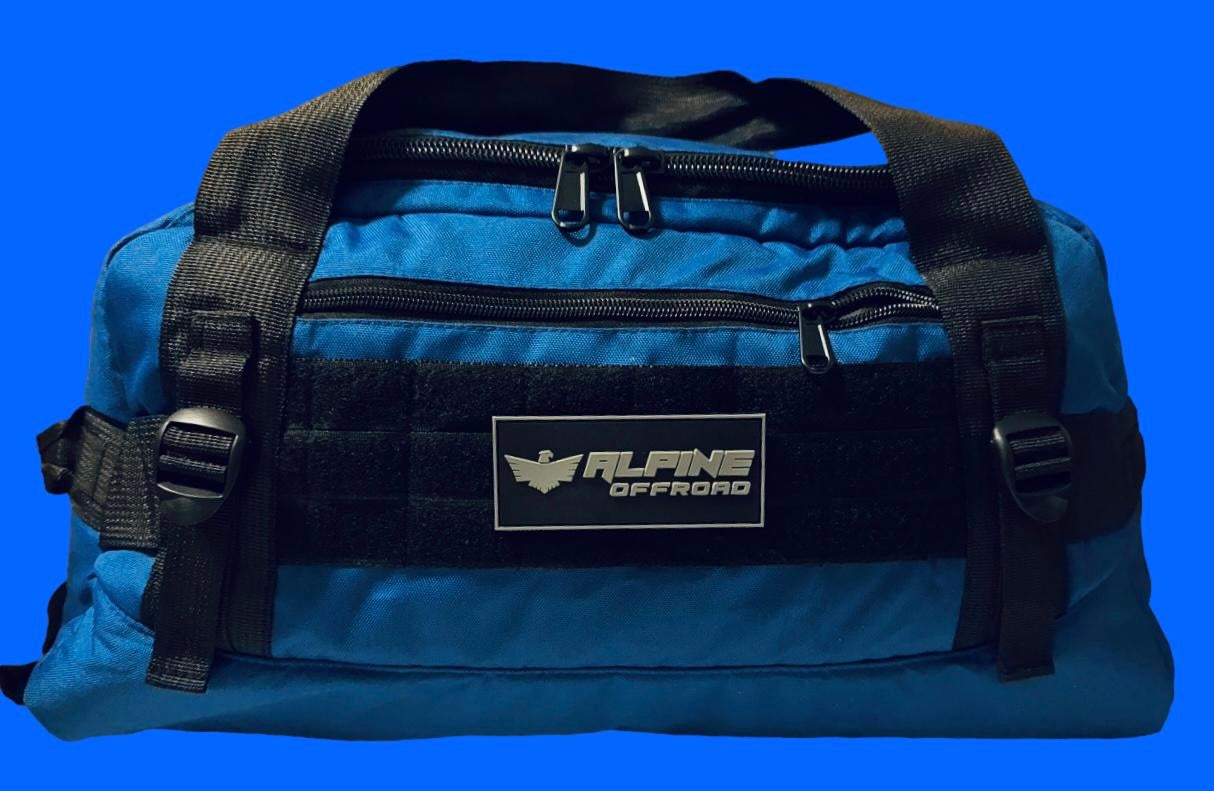 Blue Tactical Duffle Bag