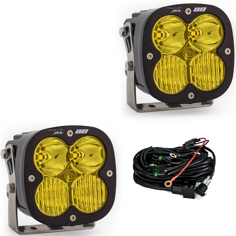 Baja Designs XL80 LED Auxiliary Light Pod Pair | Universal