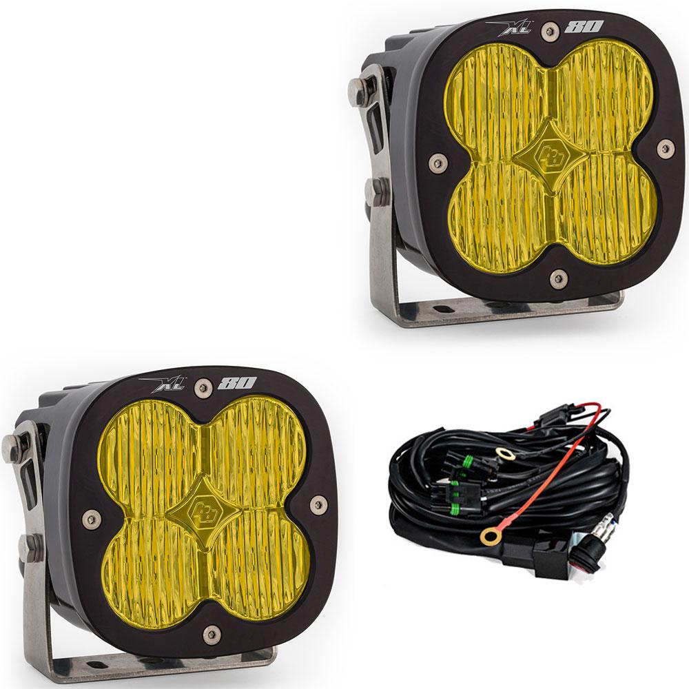 Baja Designs XL80 LED Auxiliary Light Pod Pair | Universal