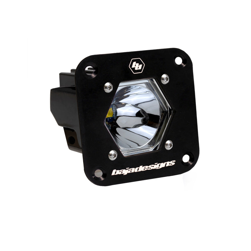 S1 Black Flush Mount LED Auxiliary Light Pod