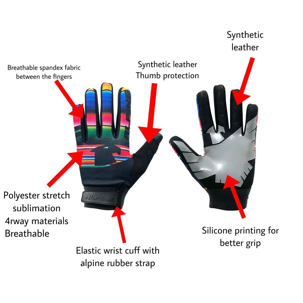 ALPINE BAJA GLOVES Alpine Offroad