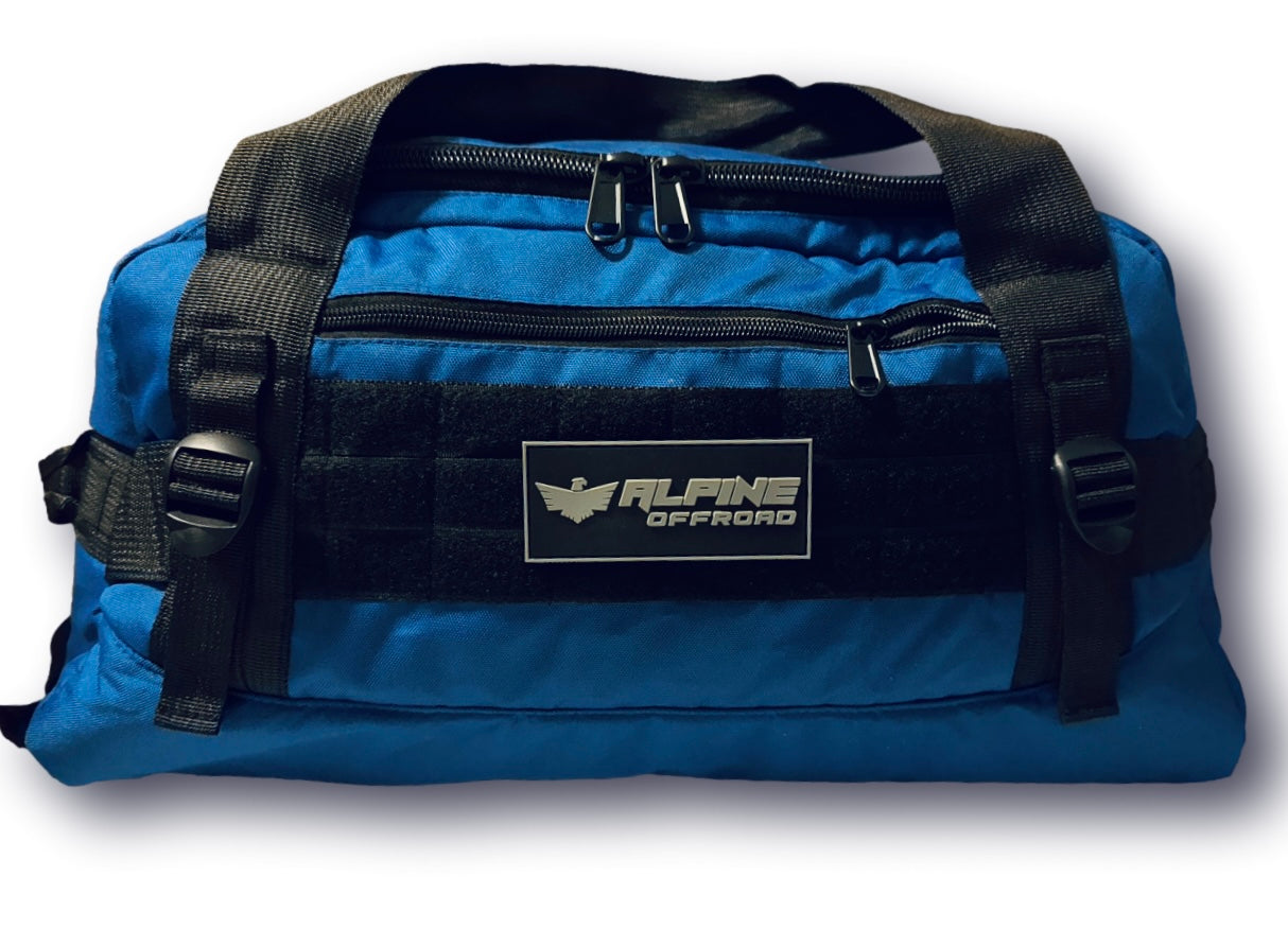 Blue Tactical Duffle Bag Alpine Offroad