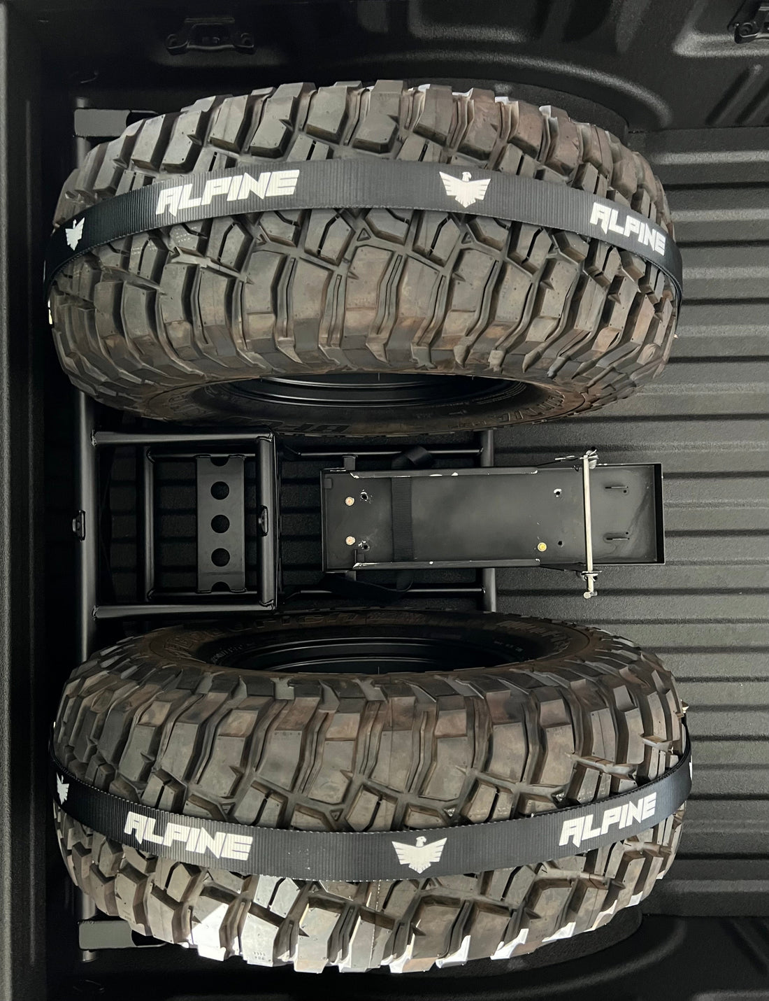 Alpine Trooper Tire Tie Down (Single Strap) Alpine Offroad