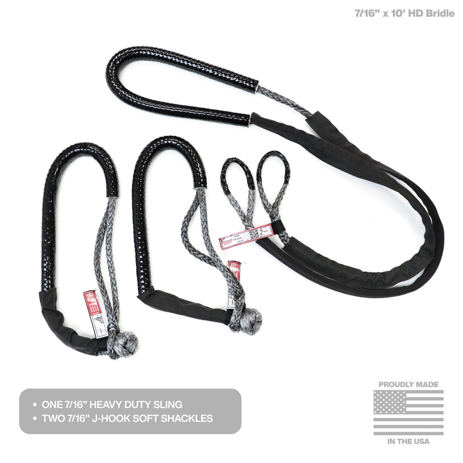 Heavy Duty Static Bridle Yankum Ropes