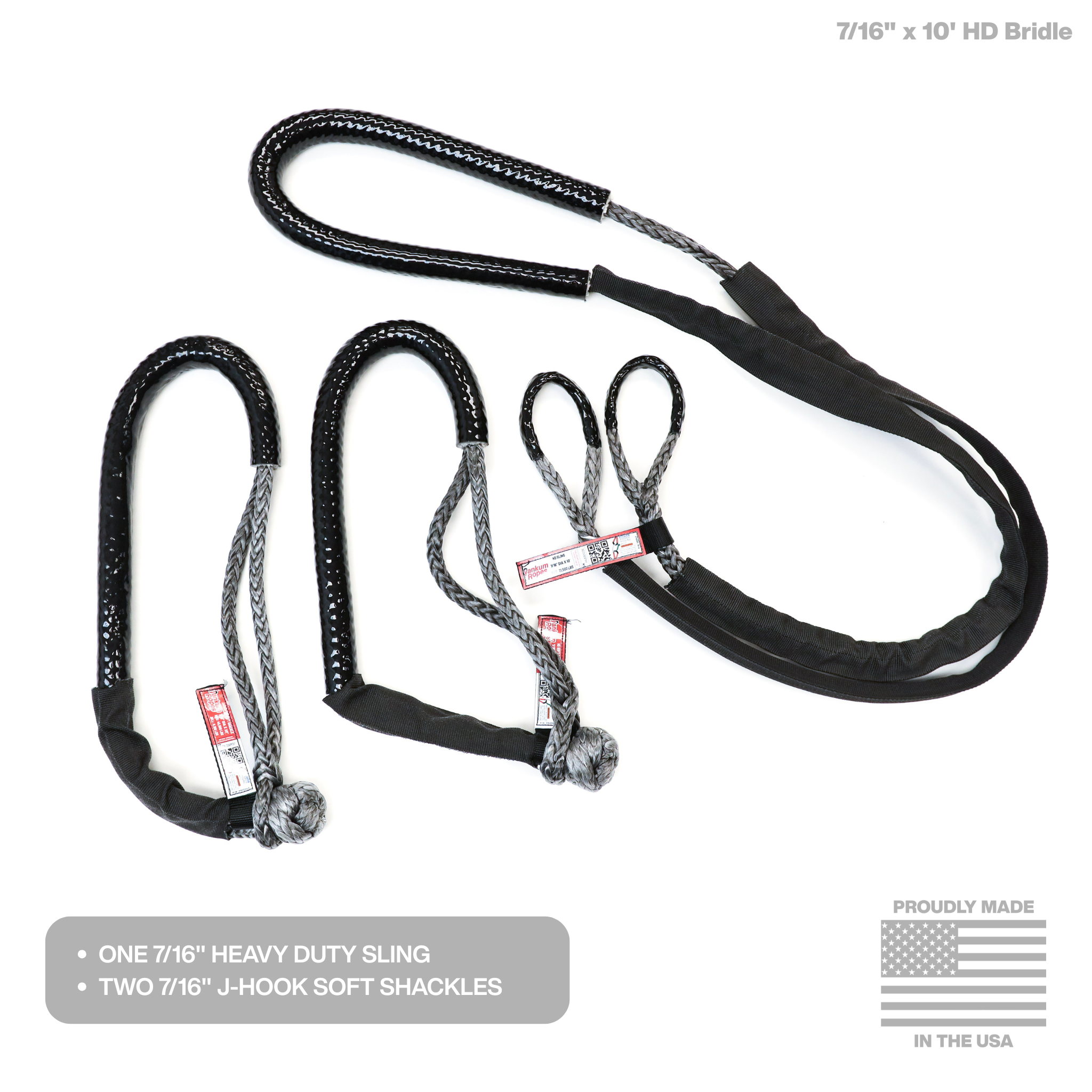 Heavy Duty Static Bridle Yankum Ropes