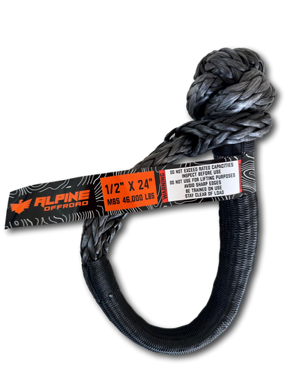 46,000 lbs Synthetic Soft Shackle with Storage bag