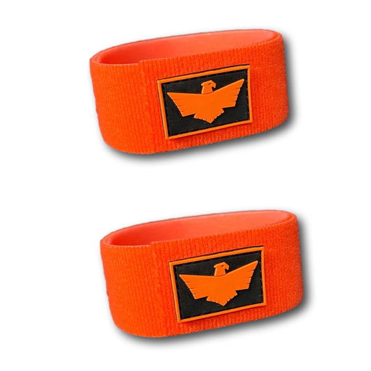 Alpine Strap Keeper-Orange (sold in pairs)