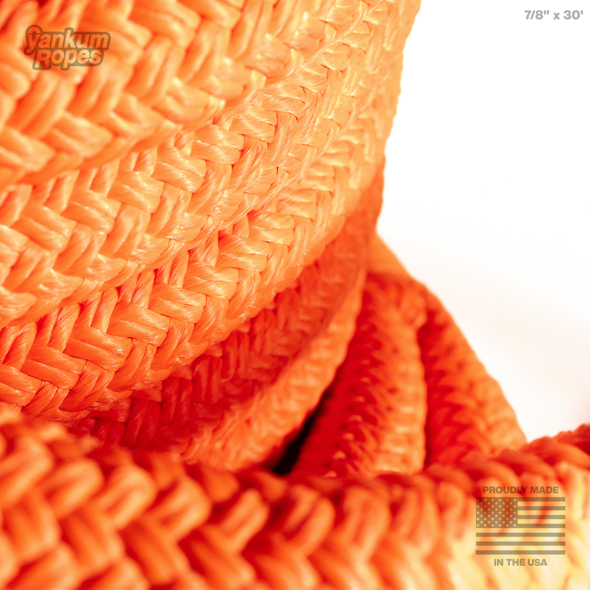 Hi-Vis Kinetic Recovery Rope