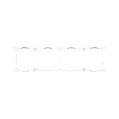 KC HiLiTES FLEX ERA LED Light Bar 10in. Light Shield - Clear (SHIELD ONLY)
