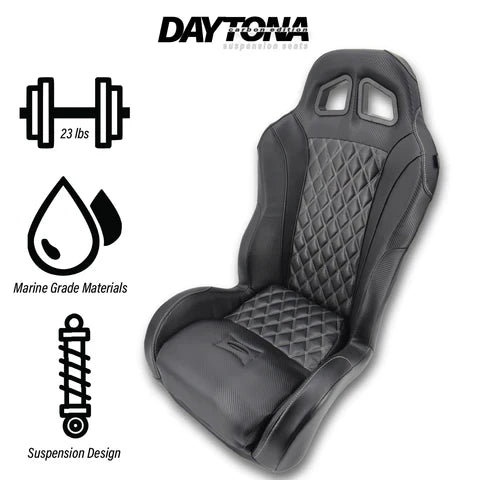 Yamaha YXZ / RMAX Carbon Edition Daytona UTV Seats - (Pair)