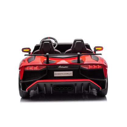 24V Lamborghini Aventador 2 Seater Ride On Car for Kids: Advanced Brushless Motor &amp; Differential for High-Octane Fun