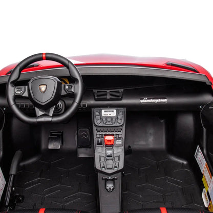 24V Lamborghini Aventador 2 Seater Ride On Car for Kids: Advanced Brushless Motor &amp; Differential for High-Octane Fun