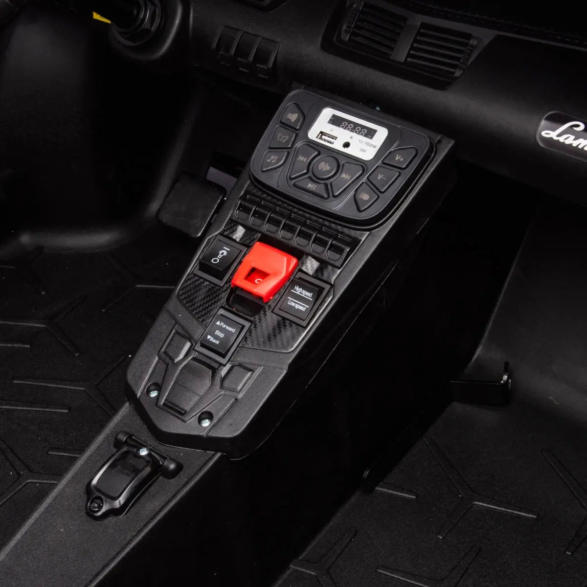 24V Lamborghini Aventador 2 Seater Ride On Car for Kids: Advanced Brushless Motor &amp; Differential for High-Octane Fun