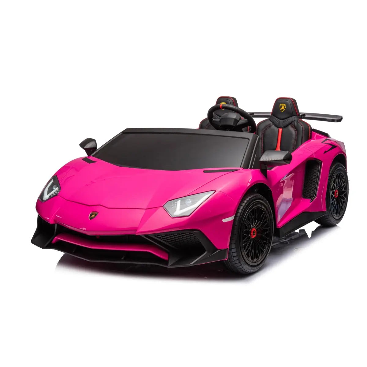 24V Lamborghini Aventador 2 Seater Ride On Car for Kids: Advanced Brushless Motor &amp; Differential for High-Octane Fun