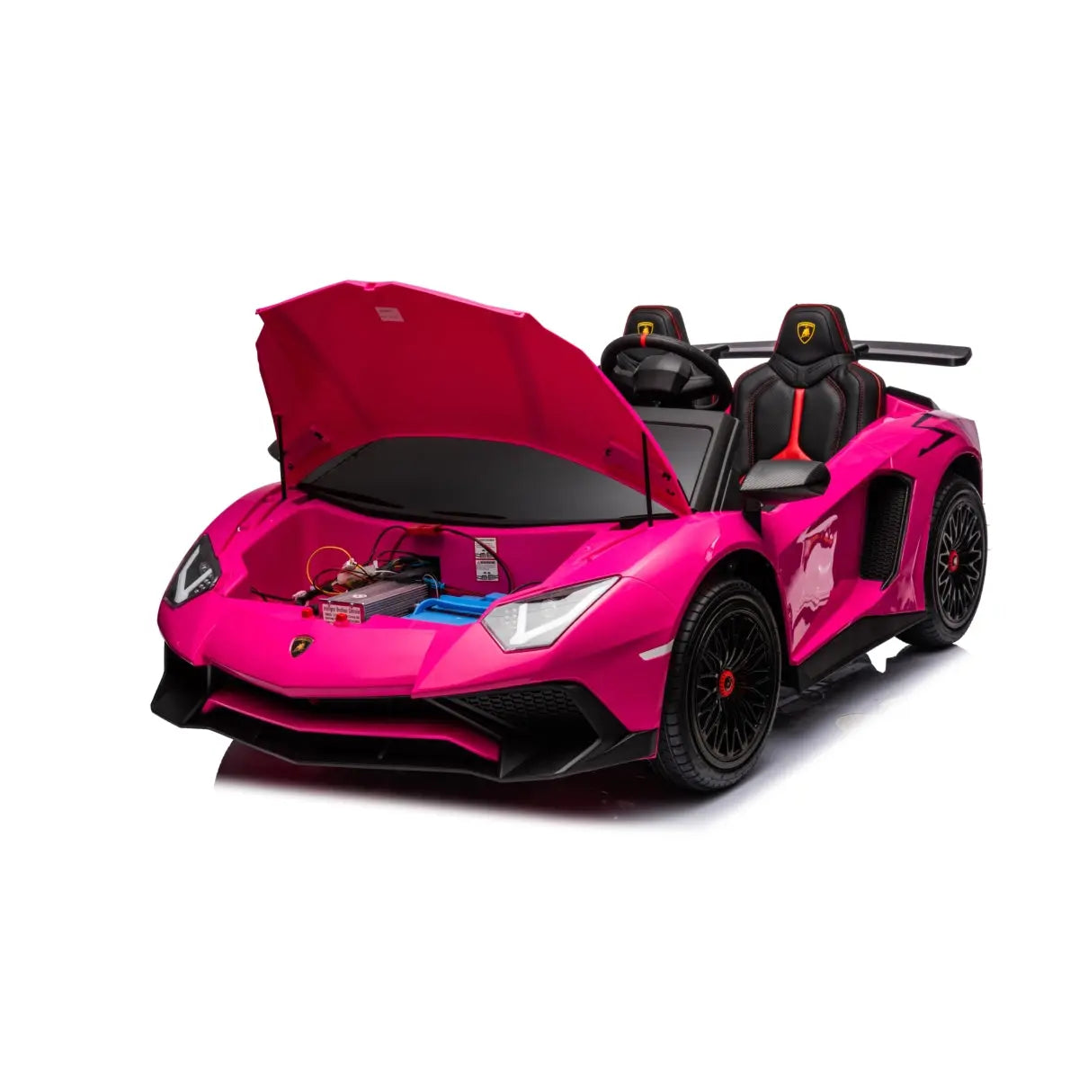 24V Lamborghini Aventador 2 Seater Ride On Car for Kids: Advanced Brushless Motor &amp; Differential for High-Octane Fun