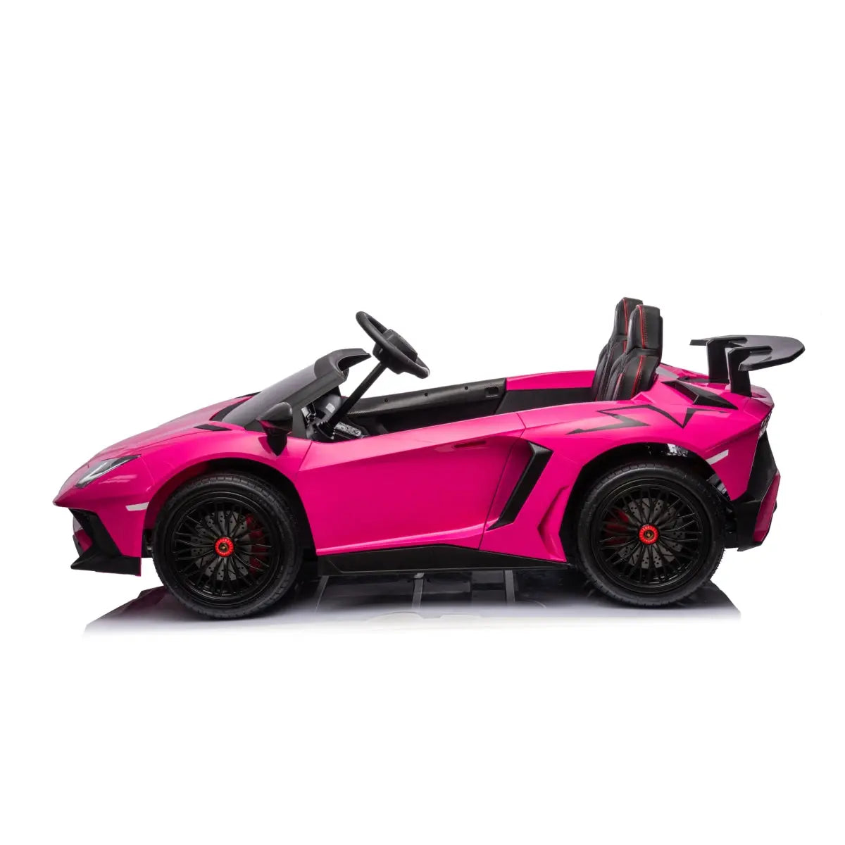 24V Lamborghini Aventador 2 Seater Ride On Car for Kids: Advanced Brushless Motor &amp; Differential for High-Octane Fun