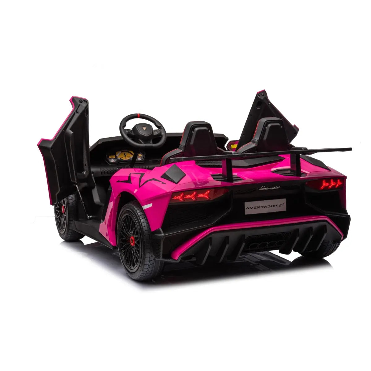24V Lamborghini Aventador 2 Seater Ride On Car for Kids: Advanced Brushless Motor &amp; Differential for High-Octane Fun