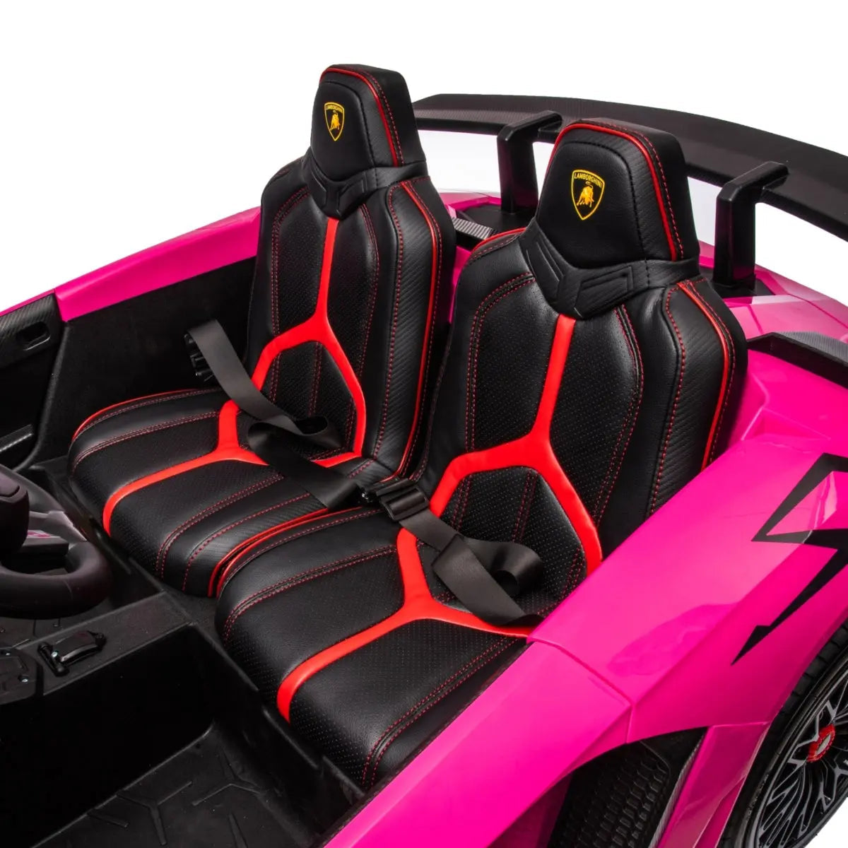 24V Lamborghini Aventador 2 Seater Ride On Car for Kids: Advanced Brushless Motor &amp; Differential for High-Octane Fun