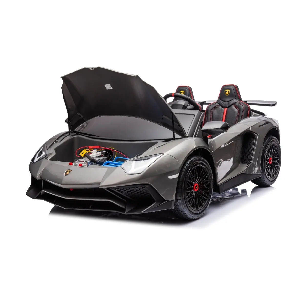 24V Lamborghini Aventador 2 Seater Ride On Car for Kids: Advanced Brushless Motor &amp; Differential for High-Octane Fun