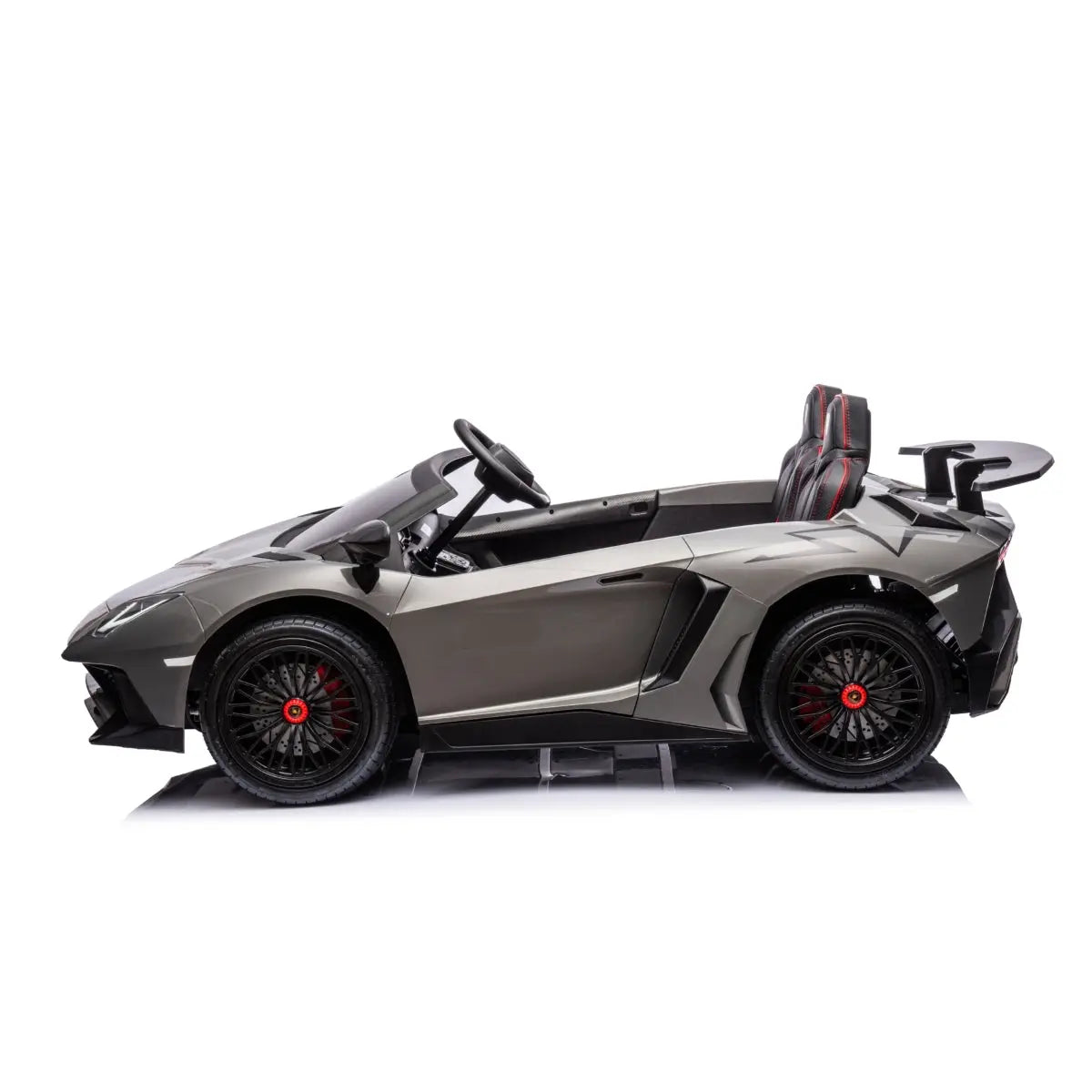24V Lamborghini Aventador 2 Seater Ride On Car for Kids: Advanced Brushless Motor &amp; Differential for High-Octane Fun