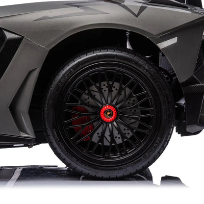 24V Lamborghini Aventador 2 Seater Ride On Car for Kids: Advanced Brushless Motor &amp; Differential for High-Octane Fun