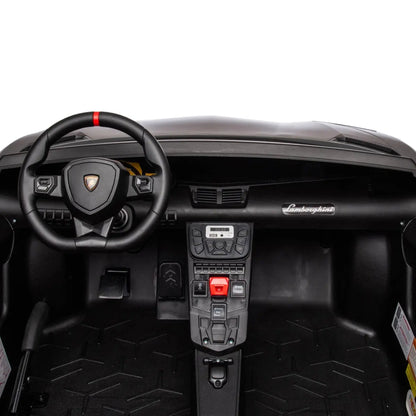 24V Lamborghini Aventador 2 Seater Ride On Car for Kids: Advanced Brushless Motor &amp; Differential for High-Octane Fun