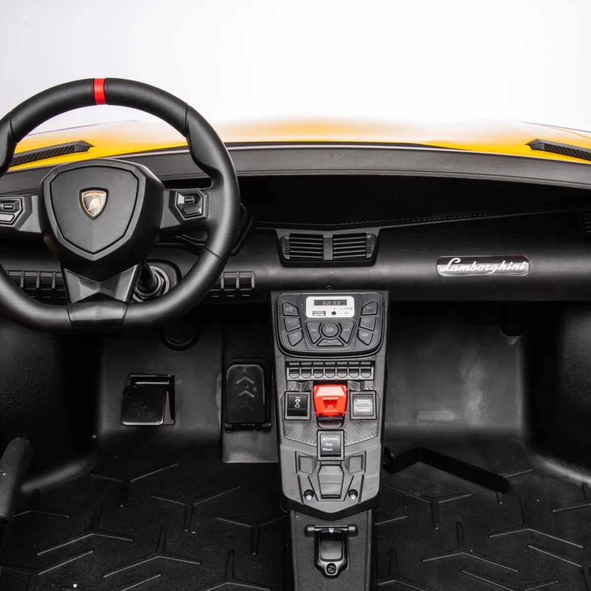 24V Lamborghini Aventador 2 Seater Ride On Car for Kids: Advanced Brushless Motor &amp; Differential for High-Octane Fun