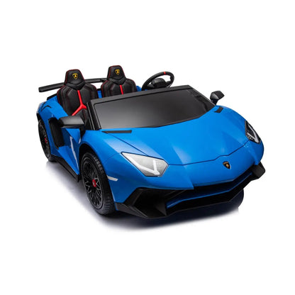 24V Lamborghini Aventador 2 Seater Ride On Car for Kids: Advanced Brushless Motor &amp; Differential for High-Octane Fun
